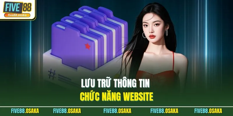Lưu trữ thông tin chức năng website